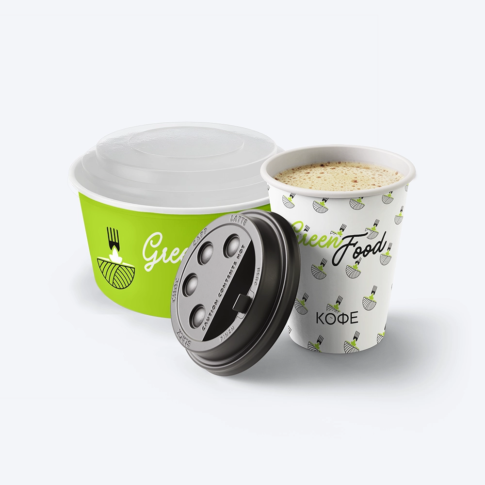 Бумажные одноразовые стаканы на заказ - 0