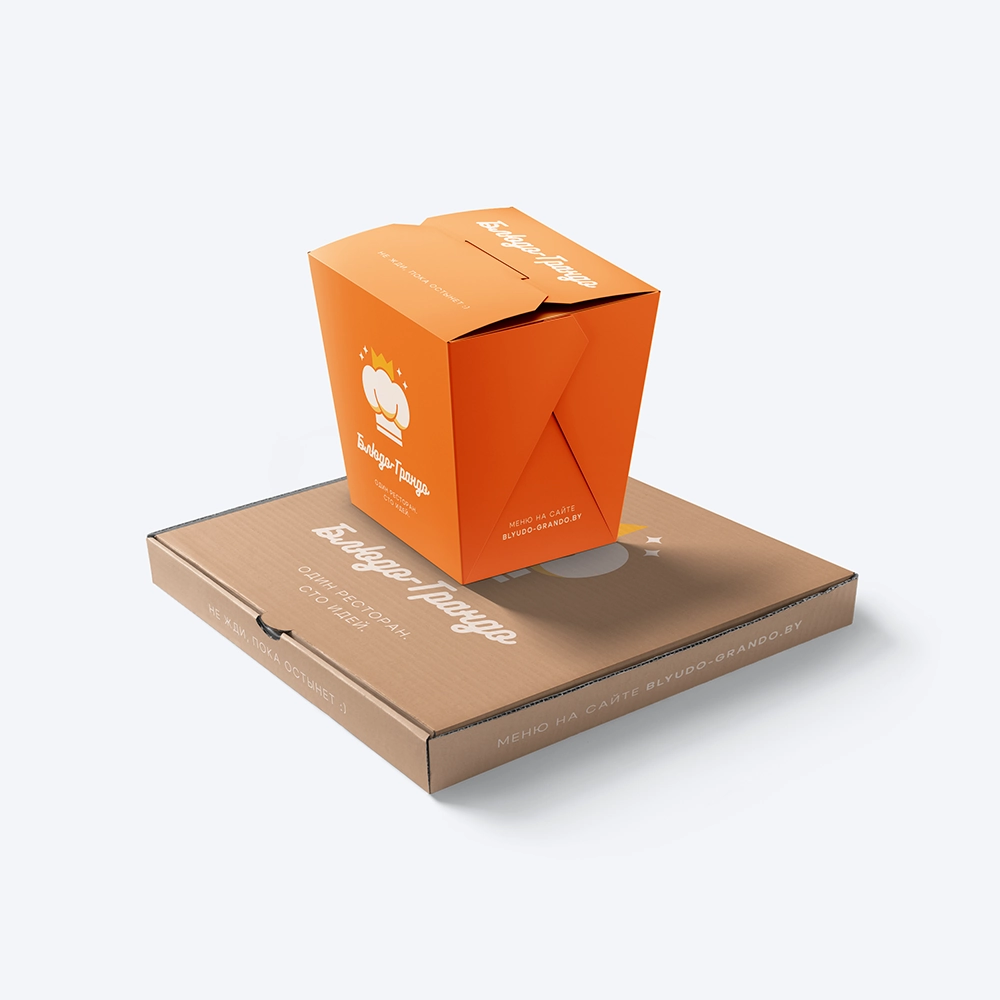 Бумажные контейнеры и коробки на заказ - 0