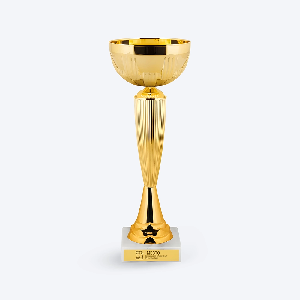 Кубки и статуэтки на заказ с гравировкой - 0